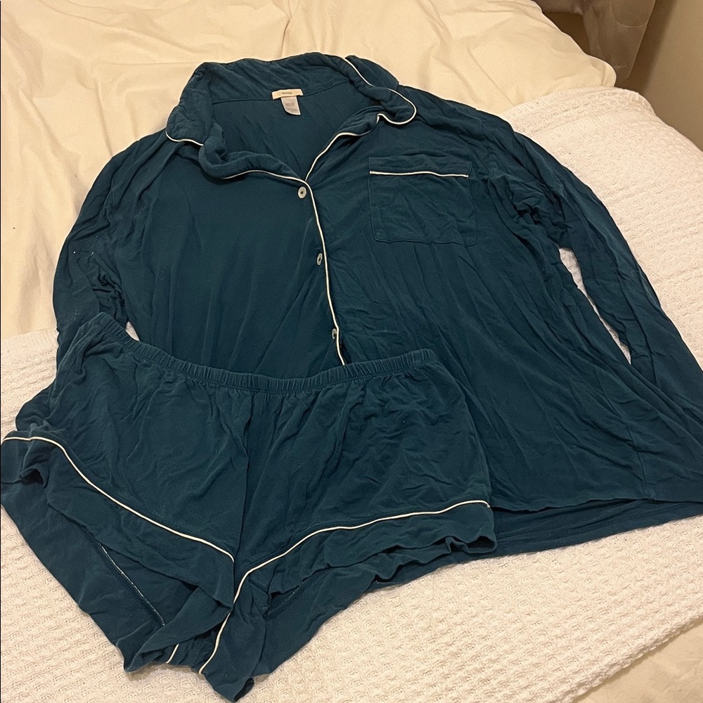 Eberjey Blue Gisele pajama set